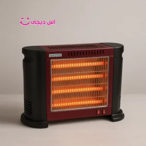 بخاری برقی 4 شعله بدون فن زرشکی سانی لوکس مدل EH-1300S