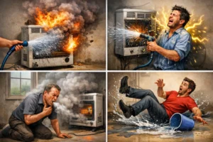 آیا بخاری گازی را میتوان شست